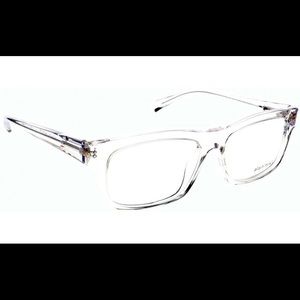 Alain Mikli A01103 Glasses Crystal frame with Case and Cleaning Wipes